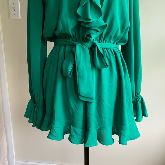 Do + Be 🔸 green long sleeve romper size L - Picture 5 of 10